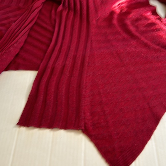 3/$25 CJ Banks Long Tunic 1/2 Sleeve Burgandy Sweater. Size 1X Business Fall - Picture 5 of 11